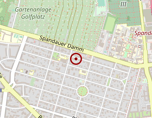 Karte: Therapiezentrum Berlin-Westend UG (haftungsbeschränkt)