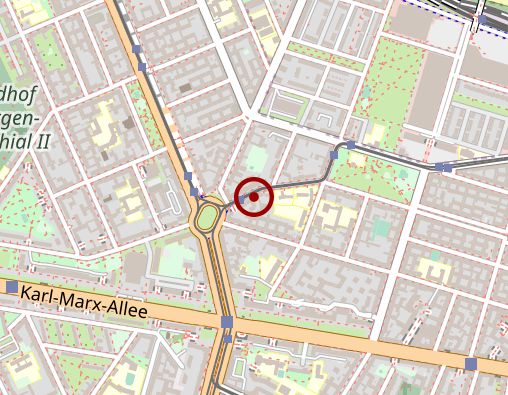 Karte: Bober Sicherheitstechnik im Friedrichshain