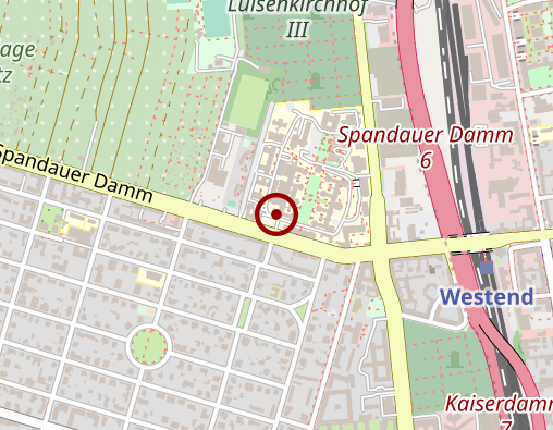 Karte: DRK Kliniken Berlin Westend