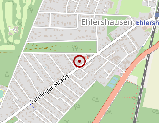 Karte: Therapiezentrum in Ehlershausen