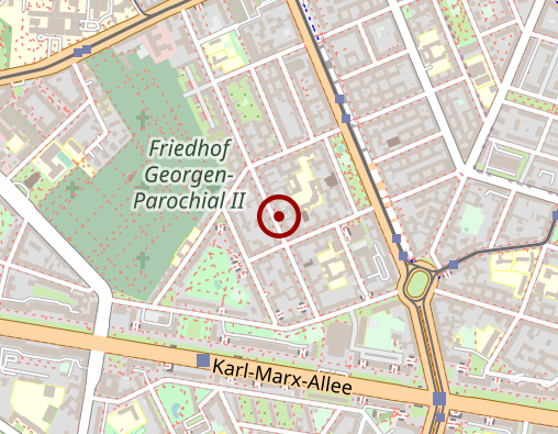 Karte: Unionhilfswerk Pflegedienst Friedrichshain