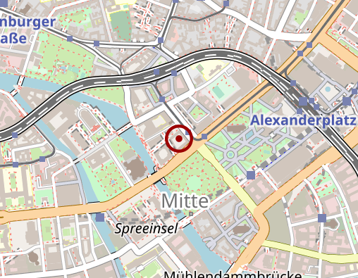 Karte: Schlüsseldienst Berlin Mitte