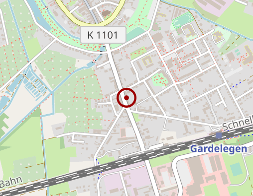 Karte: Johanniter Pflege Sachsen-Anhalt/Thüringe GmbH - Tagespflege Gardelegen