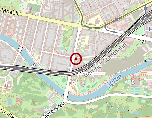 Karte: VERITAS Pflegedienst Berlin GmbH Geschäftsstelle Charlottenburg