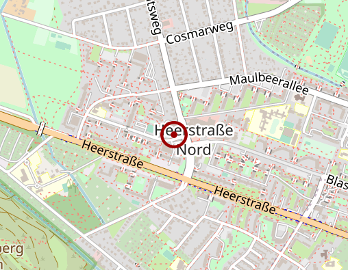 Karte: Apotheke Heerstraße-Nord