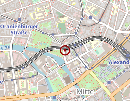 Karte: Apotheke Hackesches Quartier