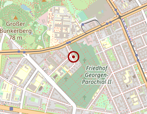 Karte: Pflegewerk Sozialstation Friedrichshain