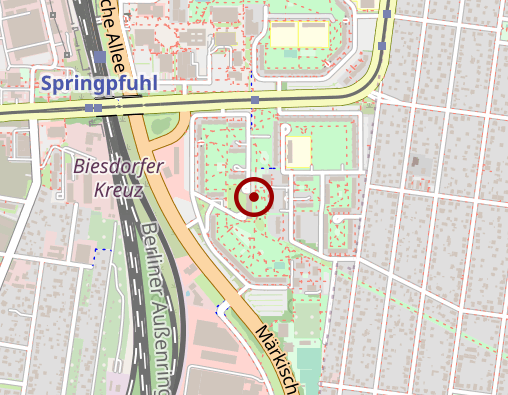 Karte: Kursana Domizil Berlin-Marzahn