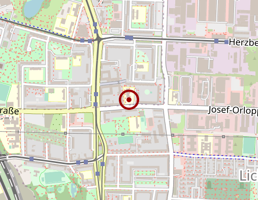 Karte: Seniorenzentrum Lichtenberg "Prof. Dr. Kurt Winter" Tagespflege