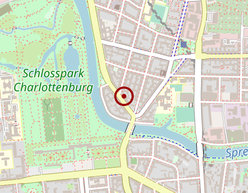 Karte: Therapiezentrum Tegeler Weg 4 GmbH & Co. KG