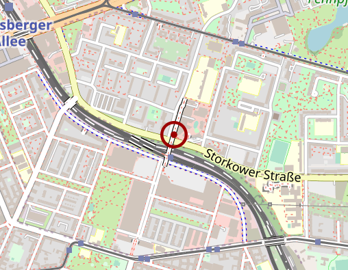 Karte: Seniorentagespflege Lichtenberg