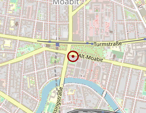 Karte: Spree Apotheke Moabit