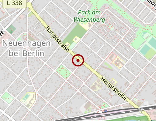 Karte: Pflege TeamBlau – Ihr ambulanter Pflegedienst für MOL