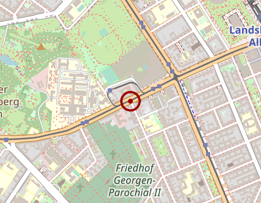 Karte: Besuchsdienst Die GroßstadtGefährten