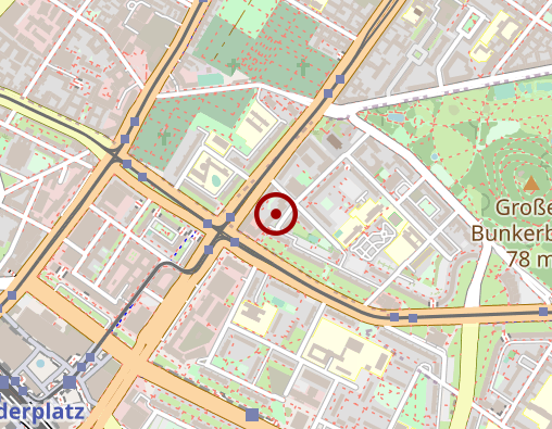 Karte: Sozialstation "Die Brücke" Mitte