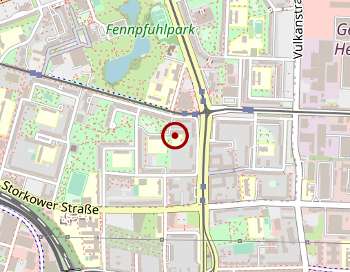 Karte: Mehrgenerationenhaus Fennpfuhl - Angebote für Menschen mit Demenz