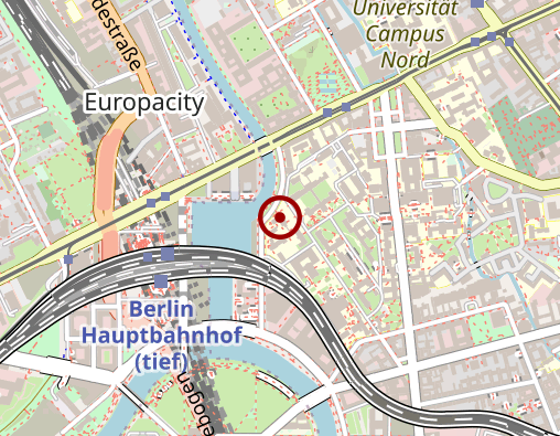 Karte: Charité - Universitätsmedizin Berlin