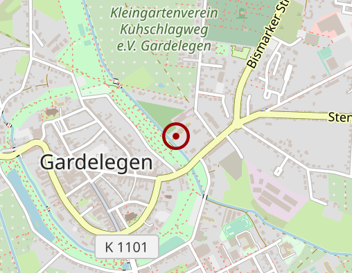 Karte: Volkssolidarität Landesverband Sachsen-Anhalt e.V., RV Altmark Sozialstation Gardelegen