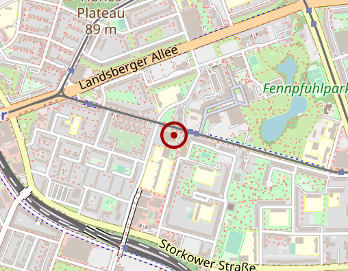 Karte: Unionhilfswerk Pflegedienst Lichtenberg