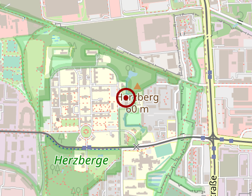 Karte: Evangelisches Krankenhaus Königin Elisabeth Herzberge gGmbH