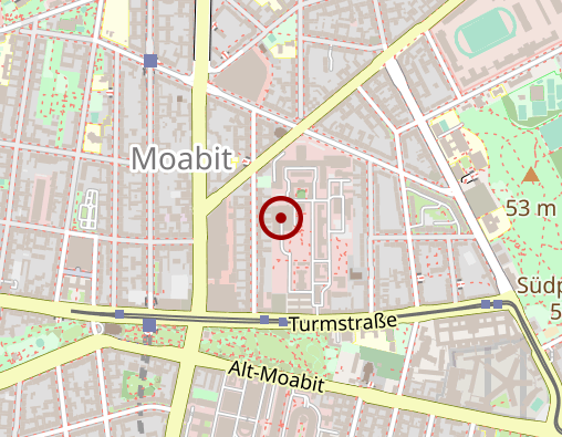 Karte: Diakonie Haltestelle Tiergarten