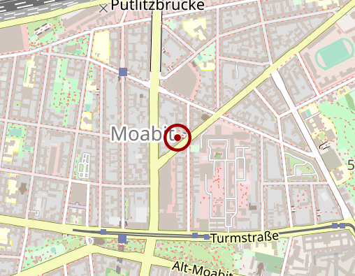 Karte: Tucholsky-Apotheke