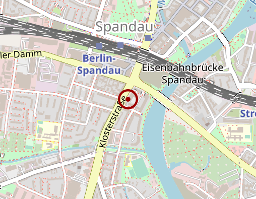 Karte: RENAFAN GmbH Pflegestation Spandau