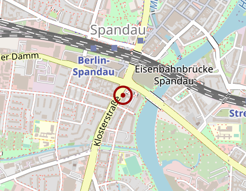 Karte: Therapiezentrum Spandau GmbH & Co. KG