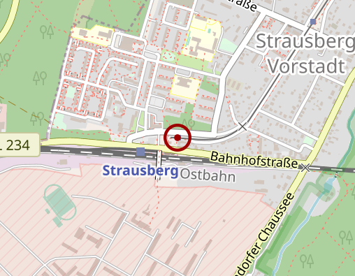 Karte: Stephanus gGmbH, Seniorenzentrum Dietrich Bonhoeffer - Tagespflege -