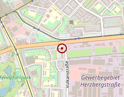 Karte: Schlüsseldienst Lichtenberg Fennpfuhl