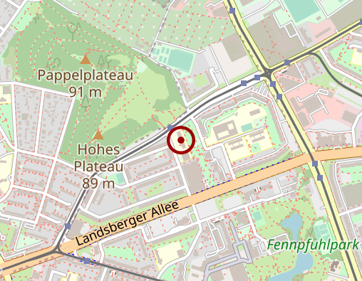 Karte: Verbund Lichtenberger Seniorenheime Seniorenheim "Judith-Auer"