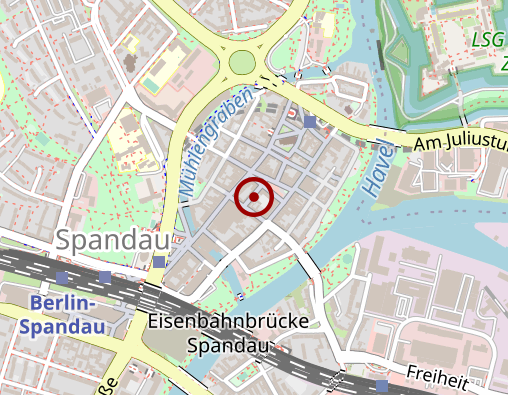 Karte: Diakonie Haltestelle Spandau