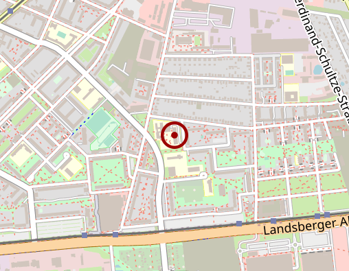 Karte: PARITÄTISCHES Seniorenwohnen Dr. Victor Aronstein