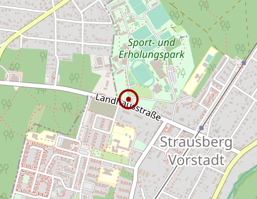 Karte: LebensMut gGmbH Betreutes Einzelwohnen