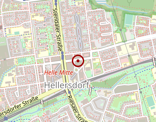 Karte: AWO Gemeinnützige Pflegegesellschaft mbH Sozialstation Marzahn/Hellersdorf