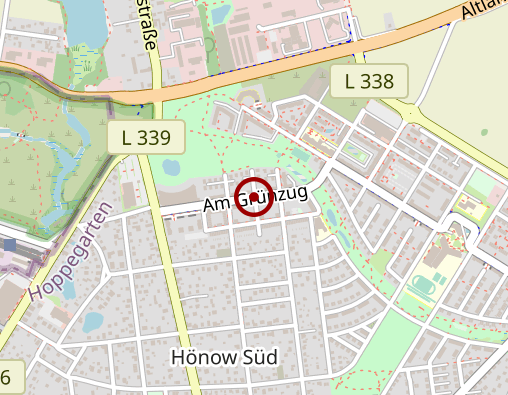 Karte: Homes Pflegezentren GmbH Krankenpflegezentrum Hönow