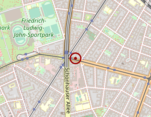 Karte: Schönhauser-Apotheke