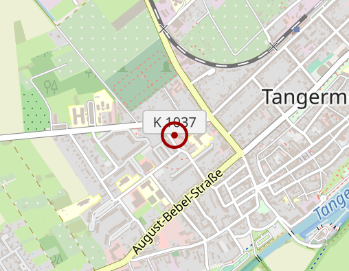 Karte: DRK Altenpflegeheim "Goldener Herbst" Tangermünde