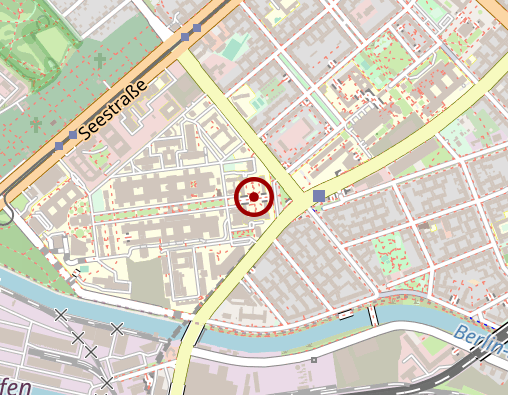 Karte: Deutsches Herzzentrum Berlin, Stiftung des bürgerlichen Rechts