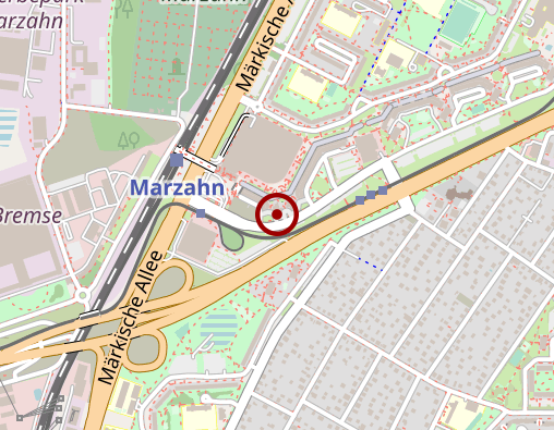 Karte: Veritas Pflegedienst Berlin Ost GmbH