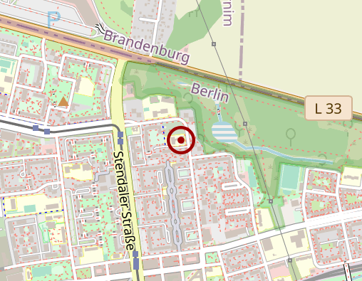 Karte: Kurzzeitpflege im Haus am Beerenpfuhl