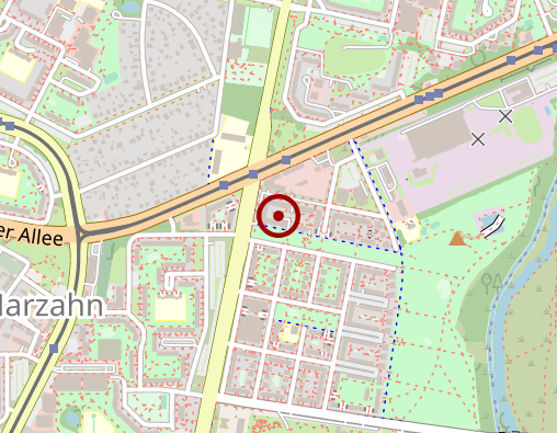 Karte: Kursana Domizil Berlin Haus Landsberger Tor