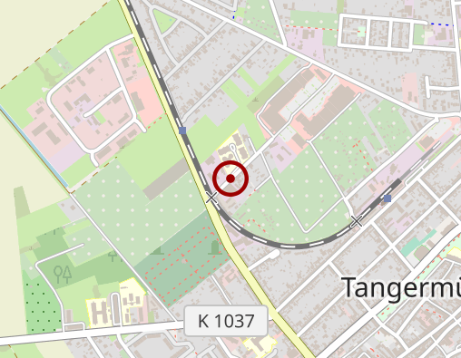 Karte: Humanas Pflege GmbH & Co. KG Wohnpark Tangermünde Ambulanter Dienst