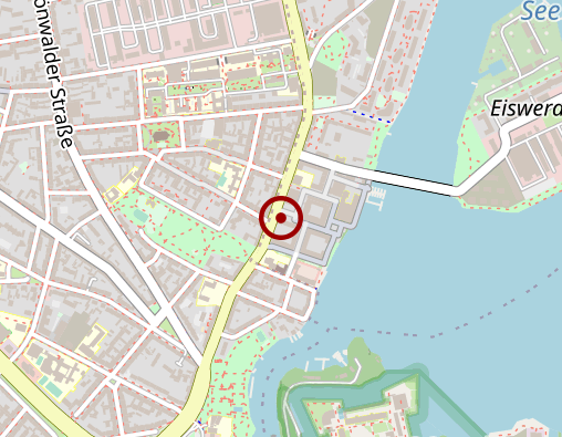 Karte: Uferpalais-Apotheke