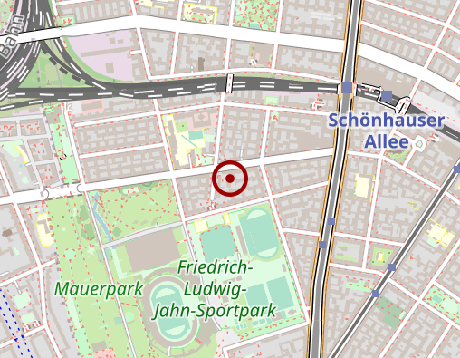 Karte: Tierarztpraxis am Mauerpark