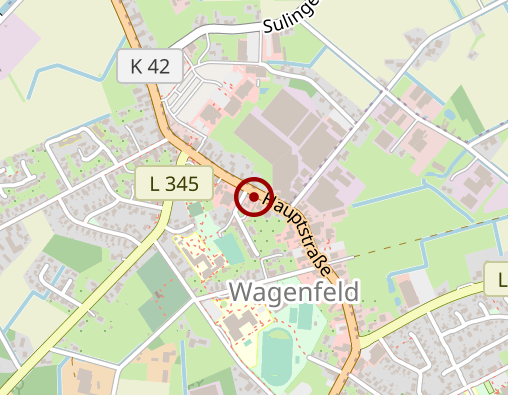 Karte: DRK Ambulante Pflege Wagenfeld