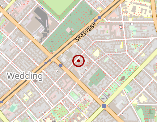 Karte: Naundorf Gerhard Podologe