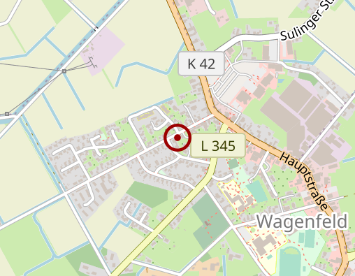 Karte: Hauskrankenpflegedienst in Wagenfeld & Ströhen