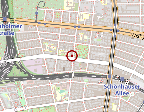 Karte: Tagesstätte Prenzlauer Berg