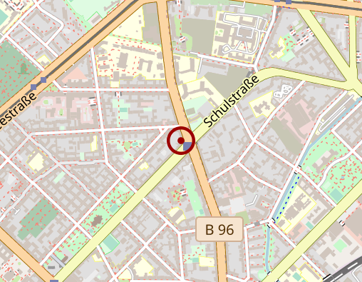 Karte: Apotheke am Nauener Platz